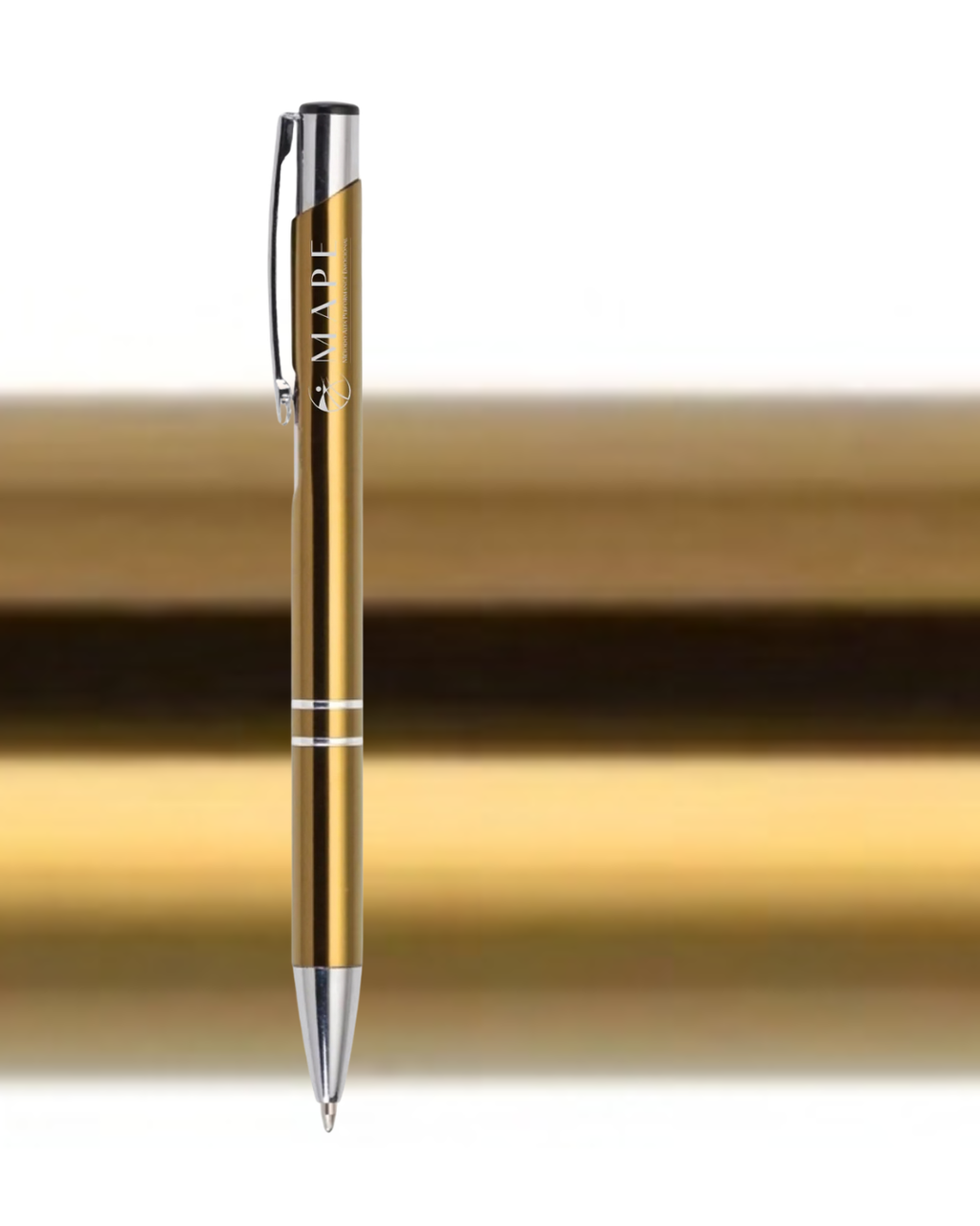 Caneta Premium Metálica Mape Brasil - Dourada
