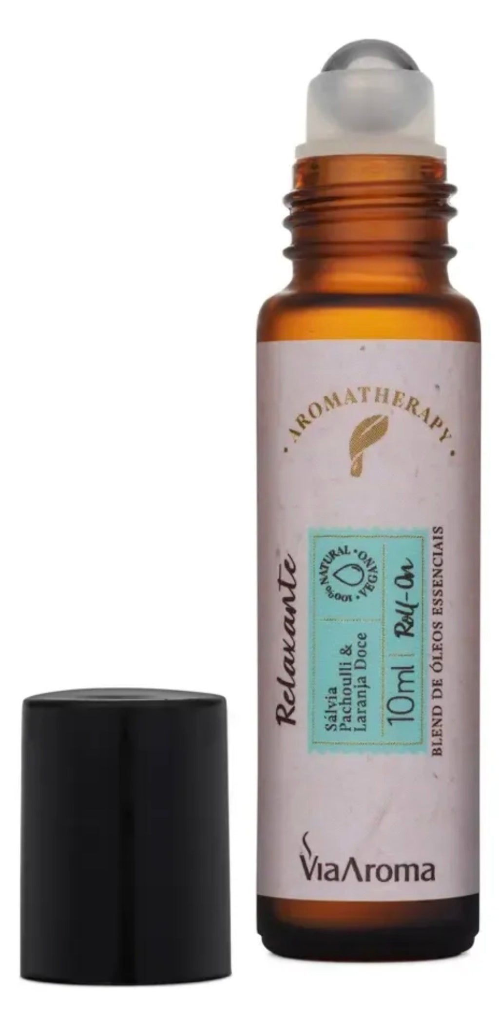 Blend De Óleo Essencial Relaxante Roll-on Via Aroma 10 Ml