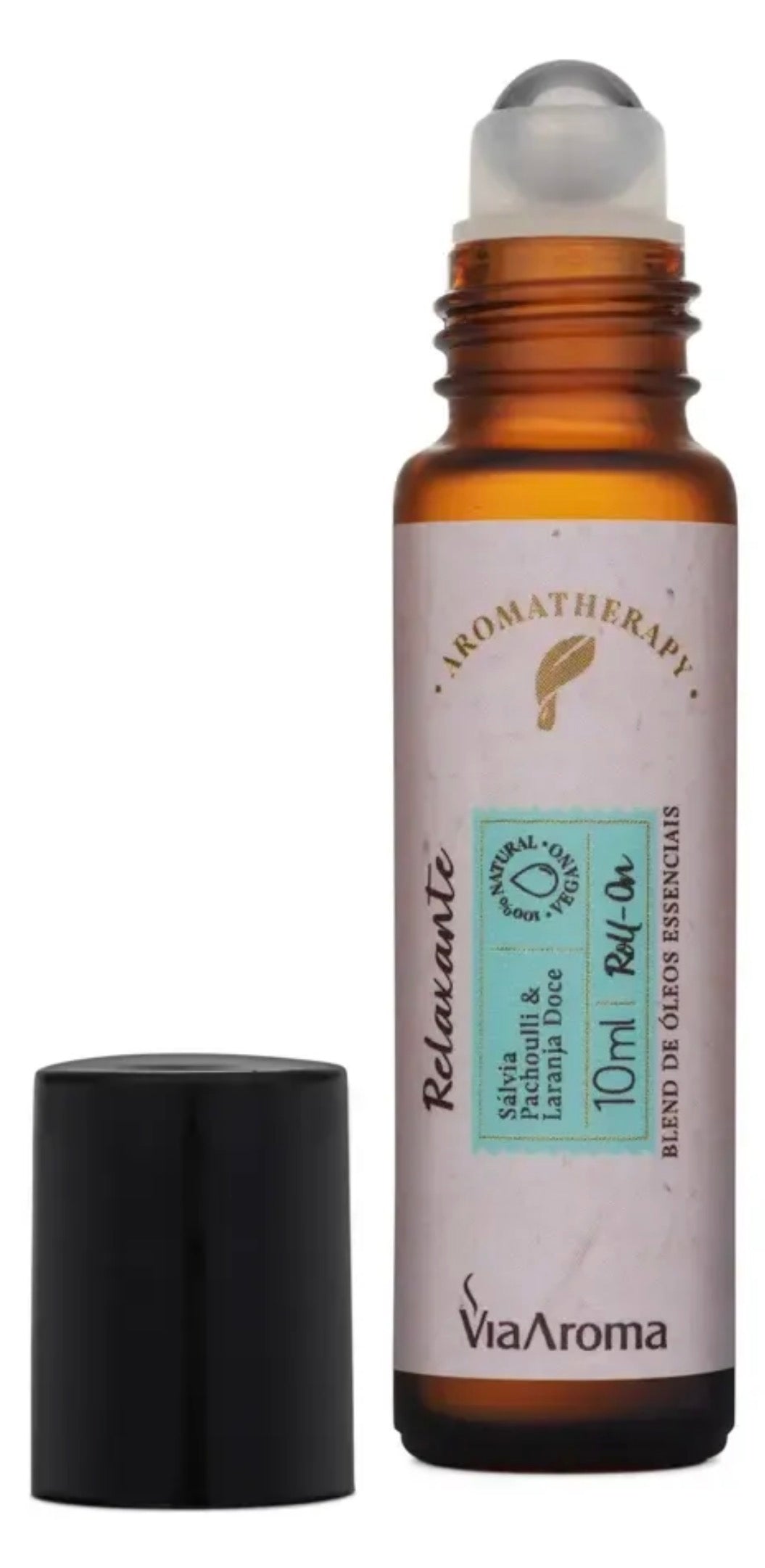Blend De Óleo Essencial Relaxante Roll-on Via Aroma 10 Ml