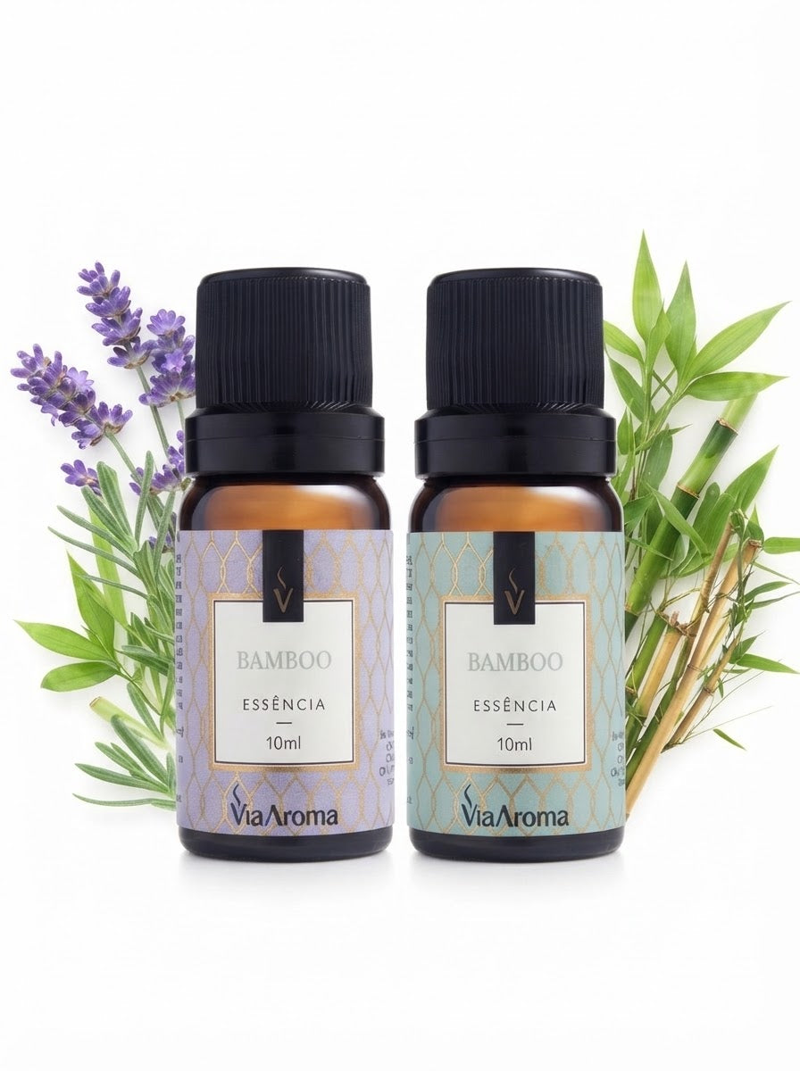 Essência Bamboo + Lavanda Via Aroma - 10ml cada